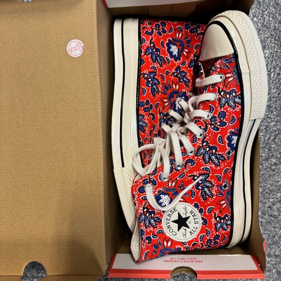 Converse canvas sneaker unisex high top Men size 9 | Women size 11 - Picture 5 of 8